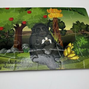 “Bonobo eating” 20 piece puzzle